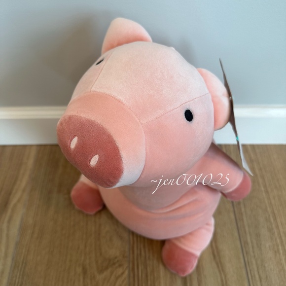 Pig Weighted Plush Throw Pillow - Pillowfort - Picture 2 of 12